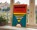 Multicolor Abstract Geometric Bauhaus Poster A85 - GroovyGrove