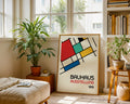 Bauhaus Colorful Geometric Poster A8 - GroovyGrove