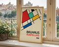 Bauhaus Colorful Geometric Poster A8 - GroovyGrove