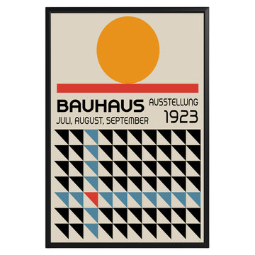 Abstract Geometric Bauhaus Poster A92 - GroovyGrove