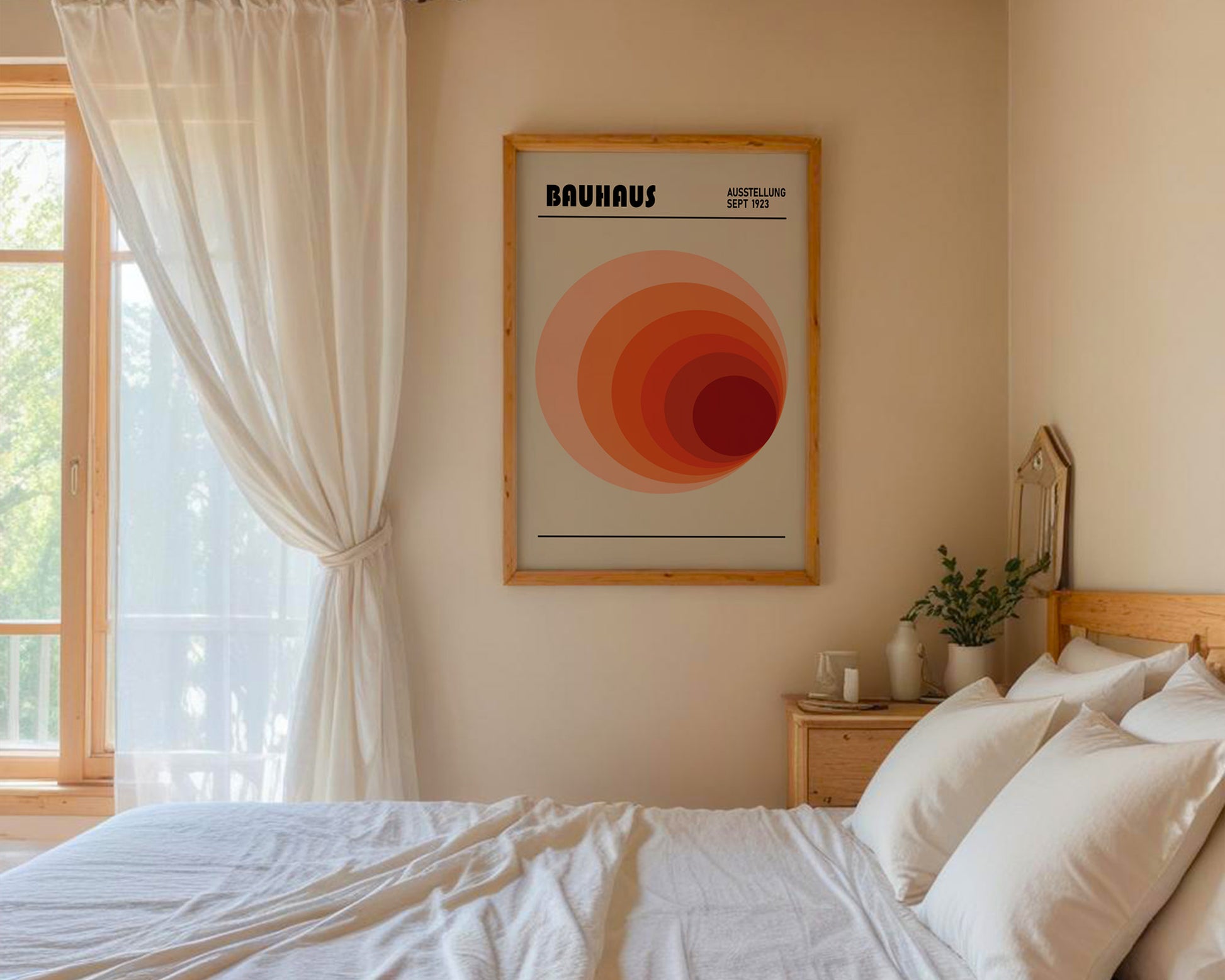 Multicolor Circles Bauhaus Poster A94 - GroovyGrove