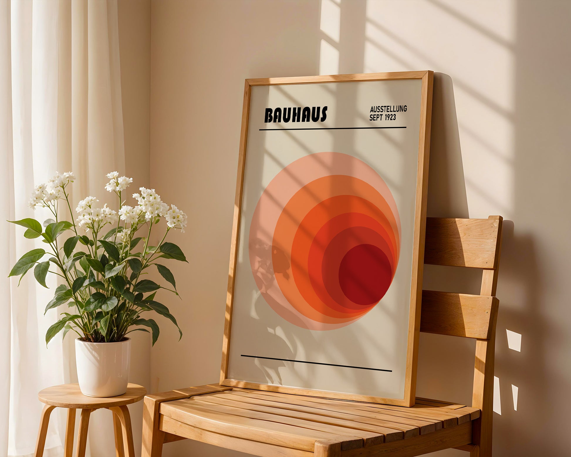 Multicolor Circles Bauhaus Poster A94 - GroovyGrove