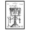 Beer Bottling Machine 1909 Patent Poster - GroovyGrove