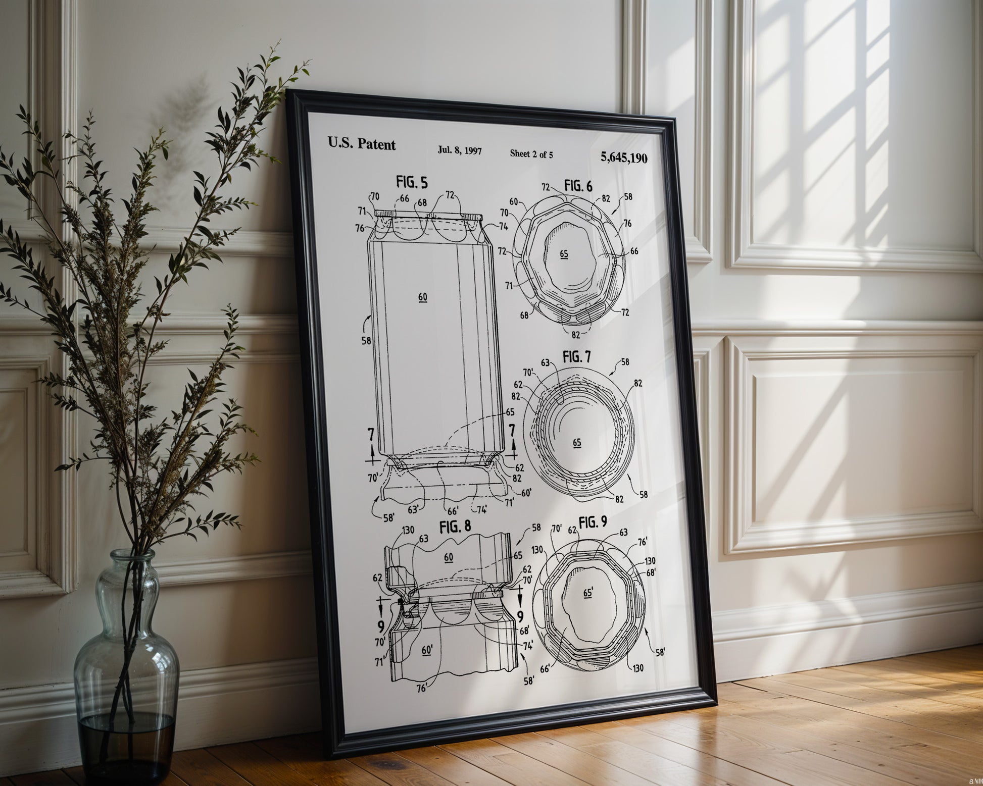 Beer Can 1997 Patent Poster - GroovyGrove