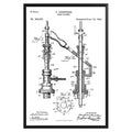 Beer Faucet 1893 Patent Poster - GroovyGrove