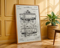 Beer Tank 1894 Patent Poster - GroovyGrove