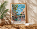 Beverly Hill California Travel Poster - GroovyGrove