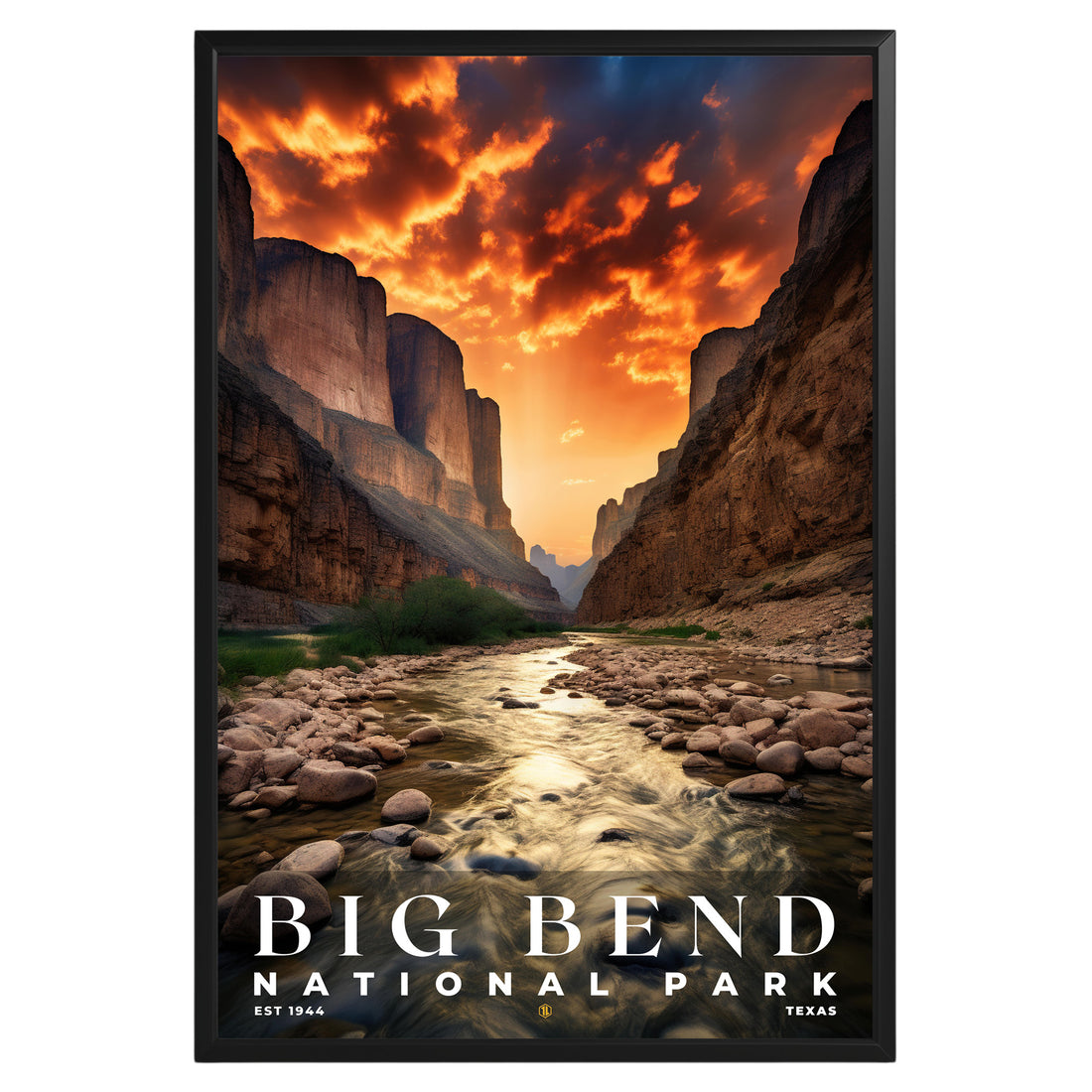 Big Bend National Park Poster - GroovyGrove