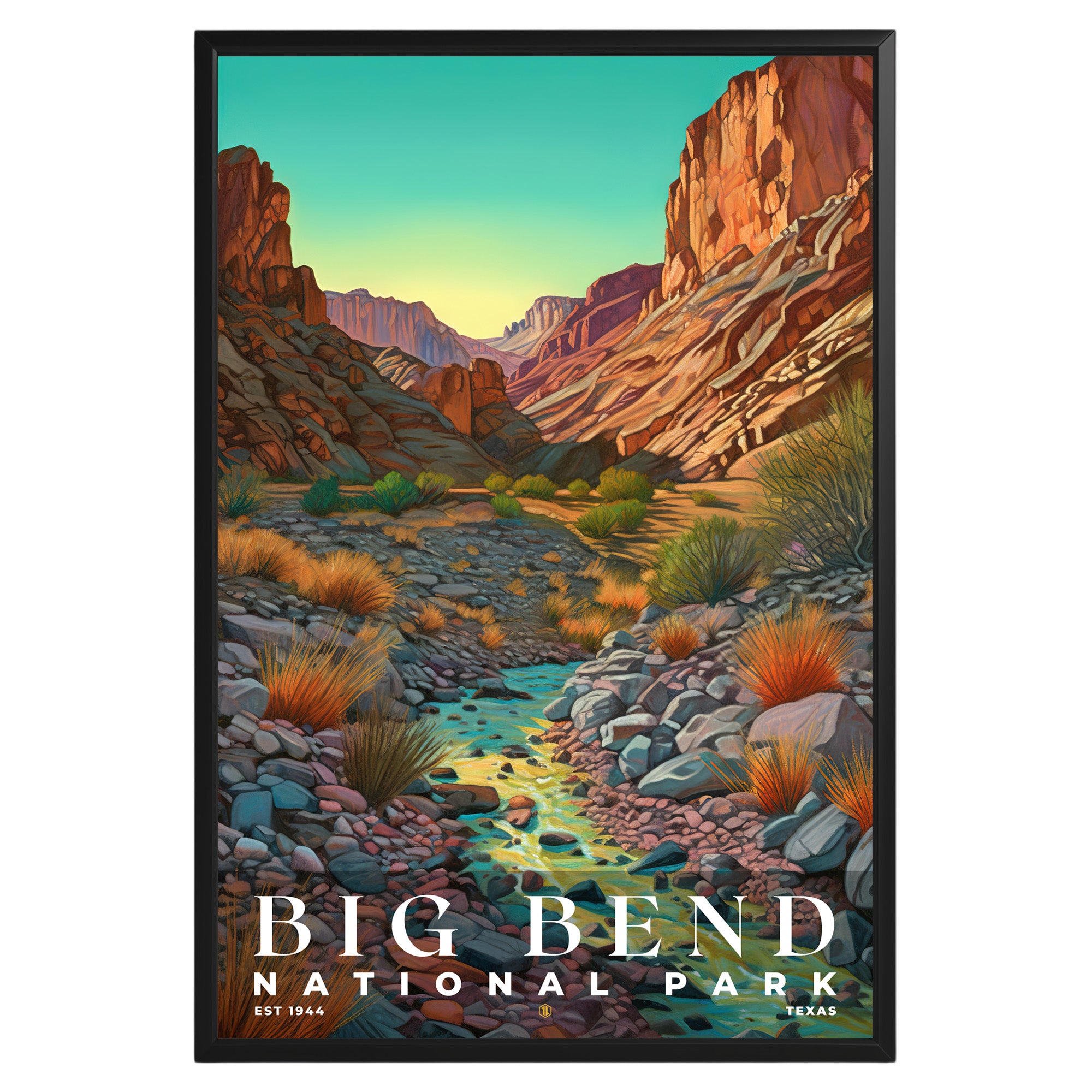 Big Bend National Park Poster - GroovyGrove