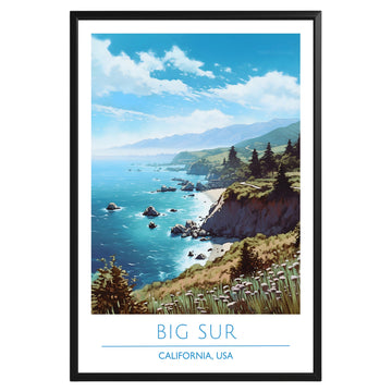 Big Sur California Poster - GroovyGrove