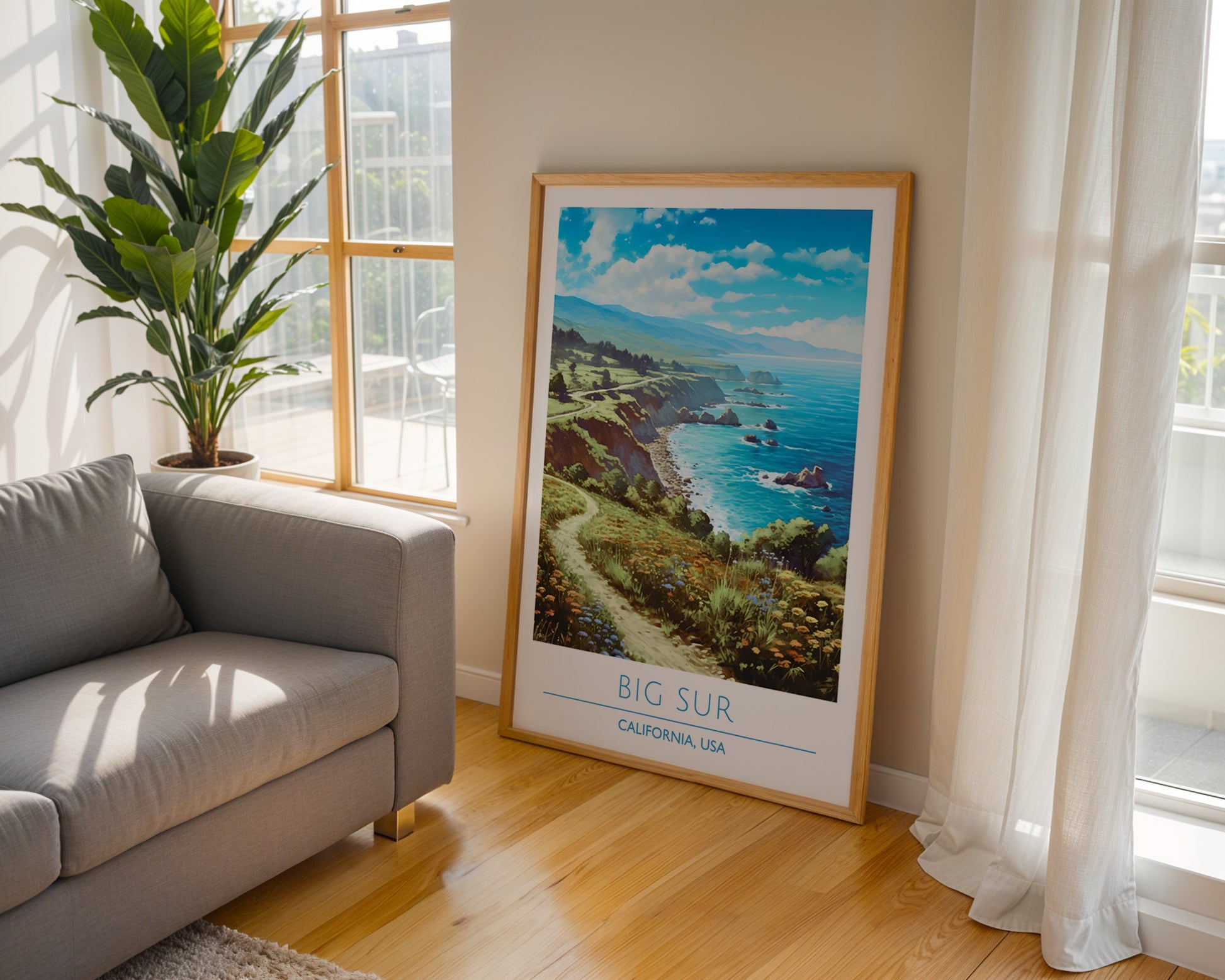 Big Sur California Poster - GroovyGrove