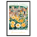 Birmingham England Flower Market Poster - GroovyGrove