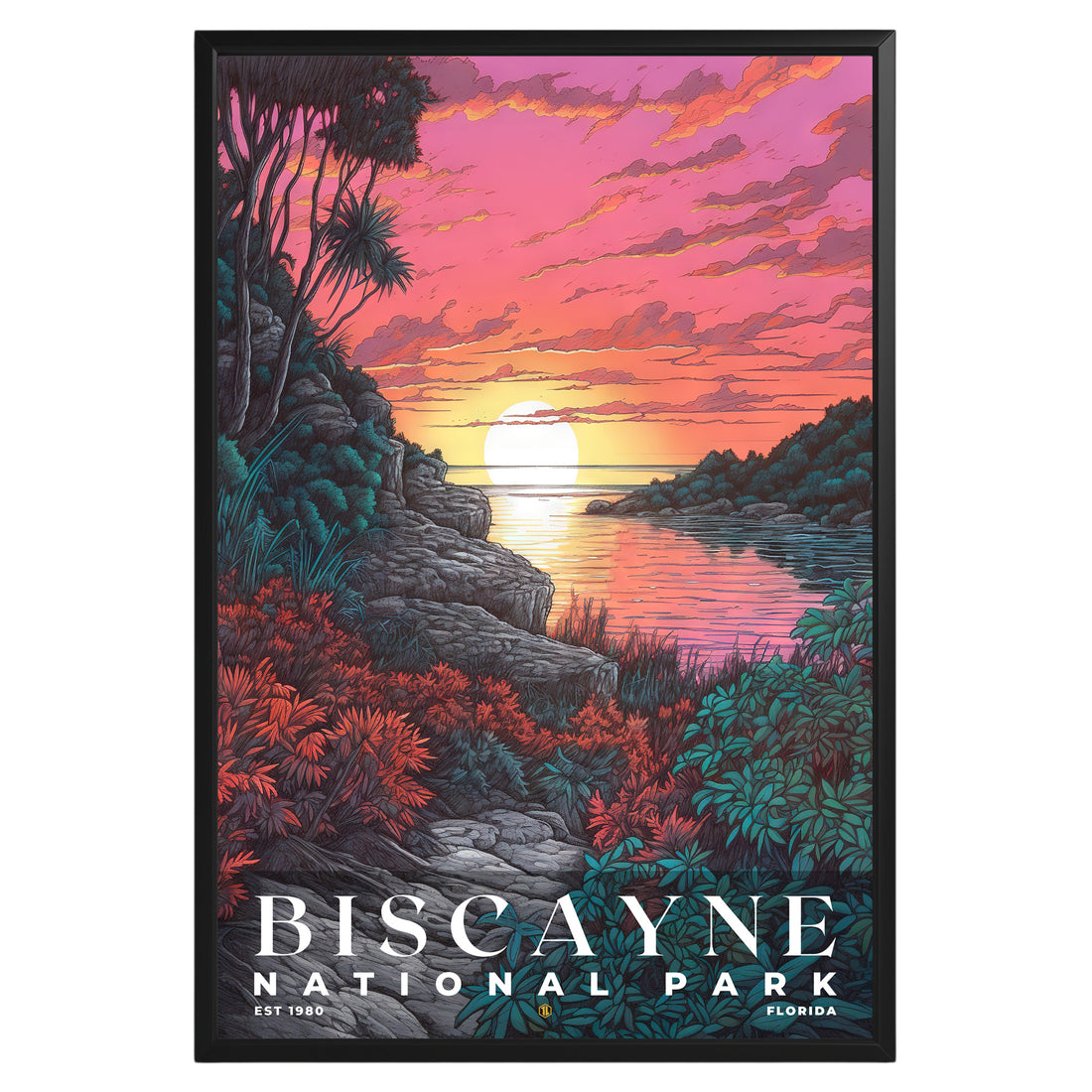 Biscayne National Park Poster - GroovyGrove