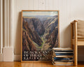 Black Canyon of the Gunnison National Park Poster - GroovyGrove