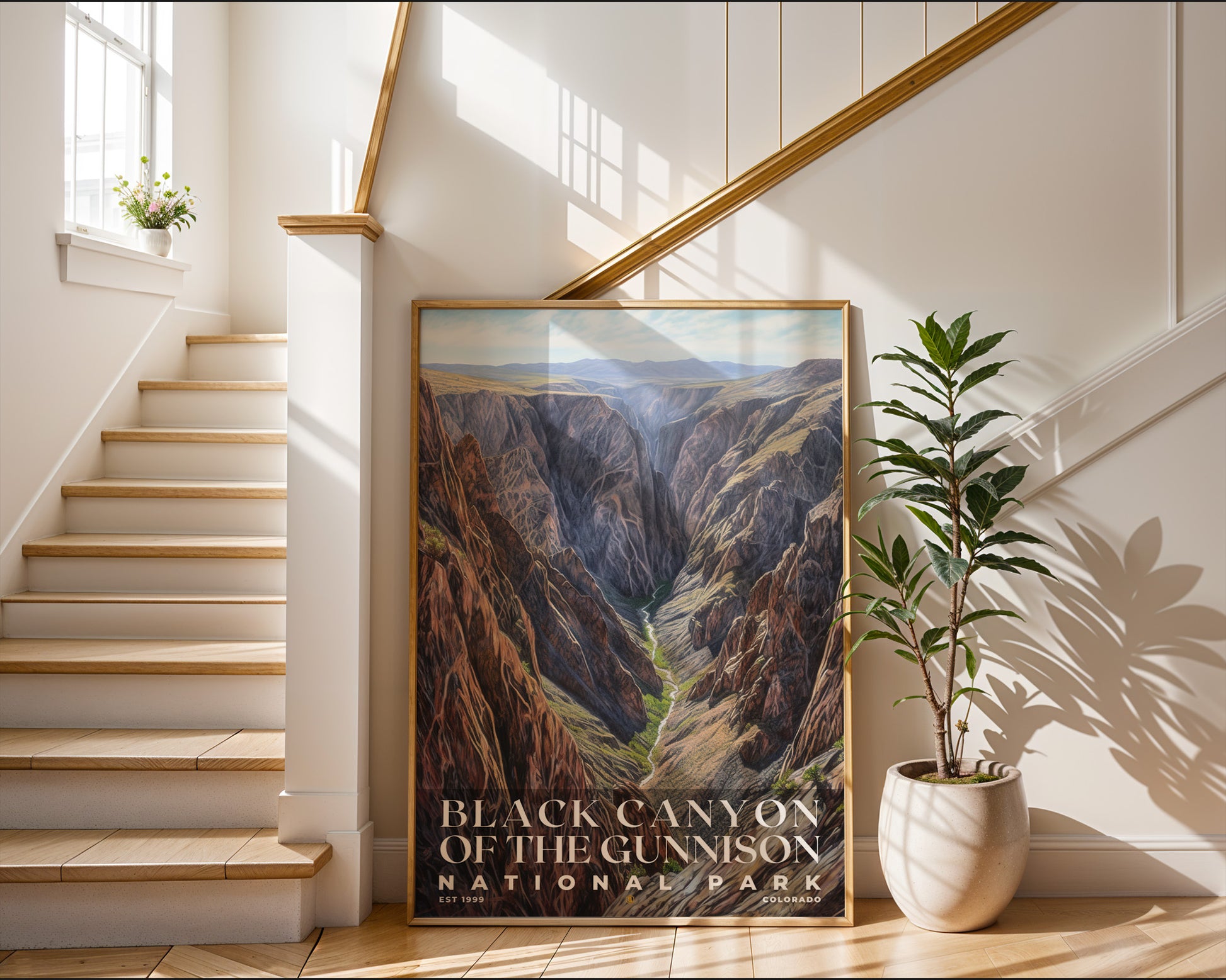 Black Canyon of the Gunnison National Park Poster - GroovyGrove