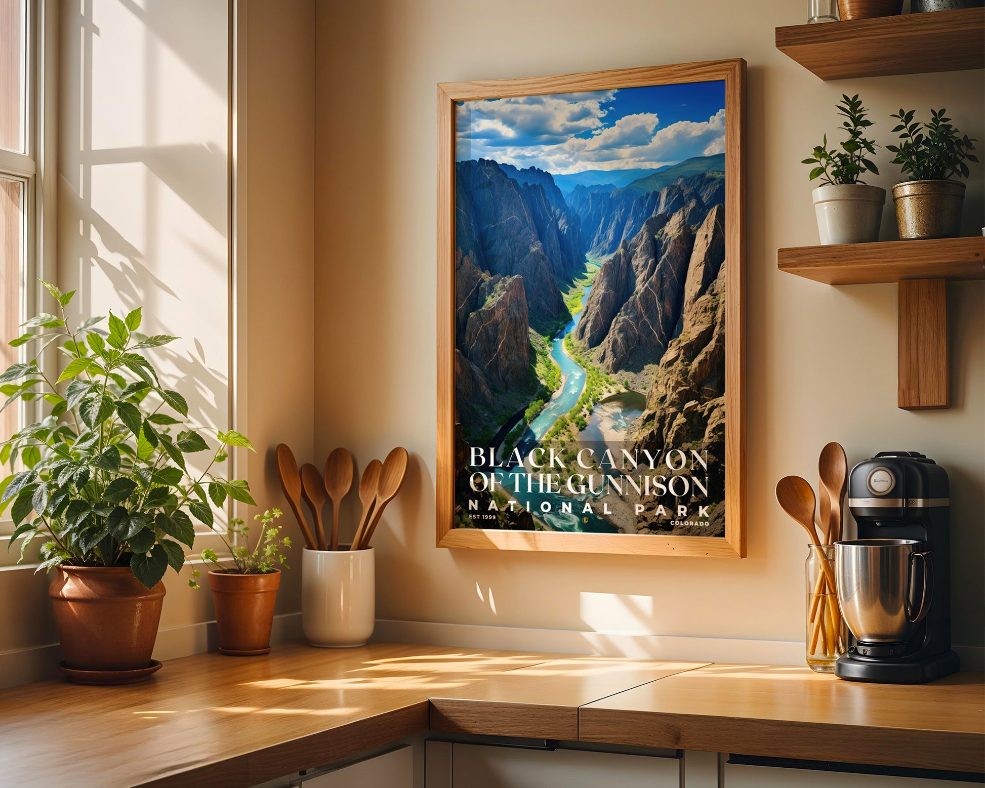 Black Canyon of the Gunnison National Park Poster - GroovyGrove