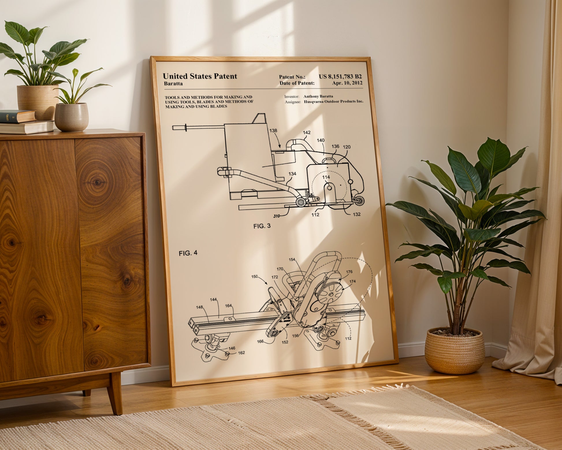 Blades Making Method 2012 Patent Poster - GroovyGrove