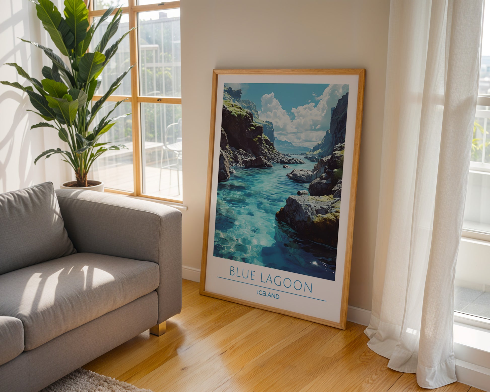 Blue Lagoon Iceland Poster - GroovyGrove