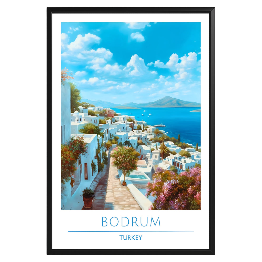 Bodrum Turkey Poster - GroovyGrove