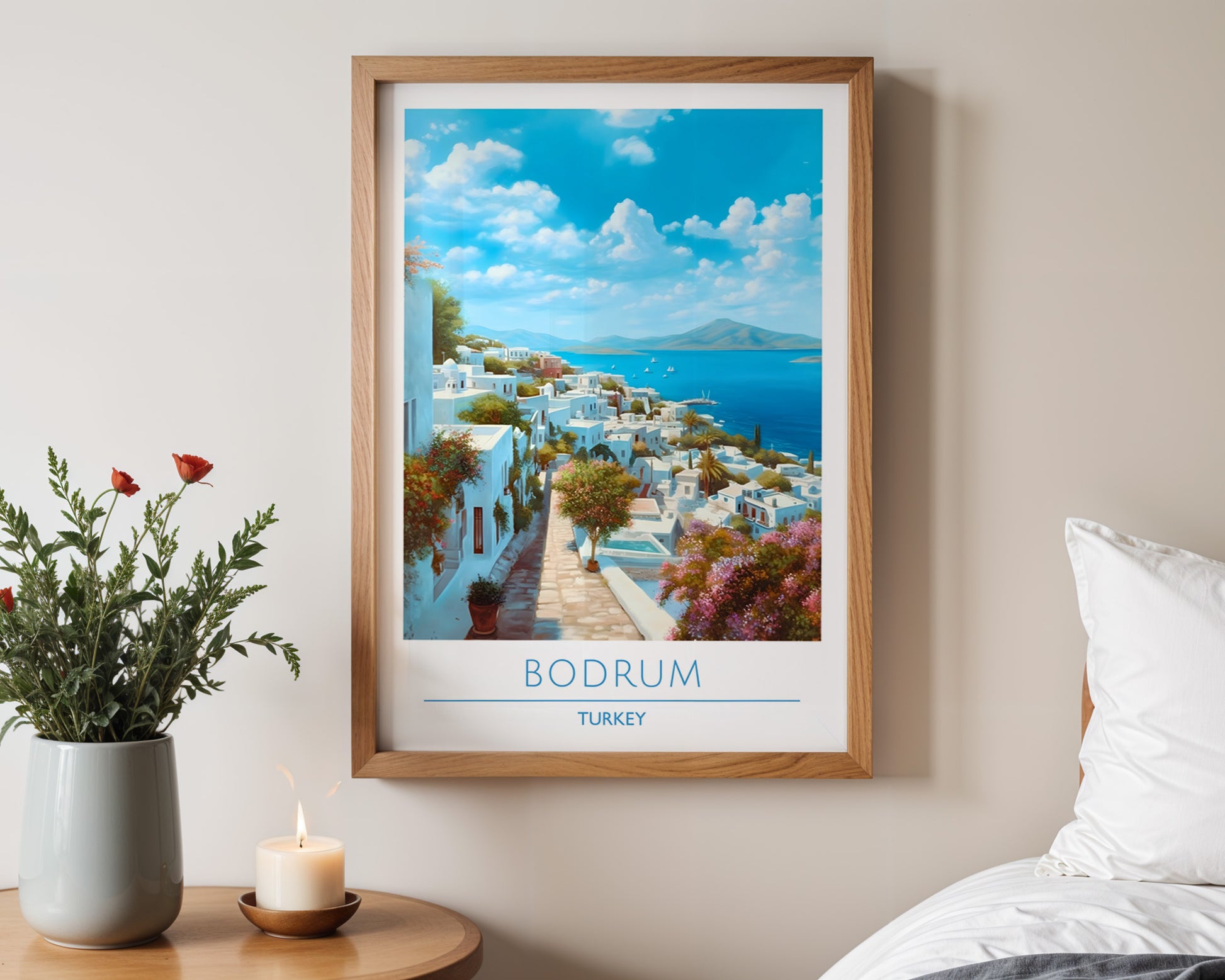 Bodrum Turkey Poster - GroovyGrove