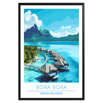 Bora Bora French Polynesia Poster - GroovyGrove