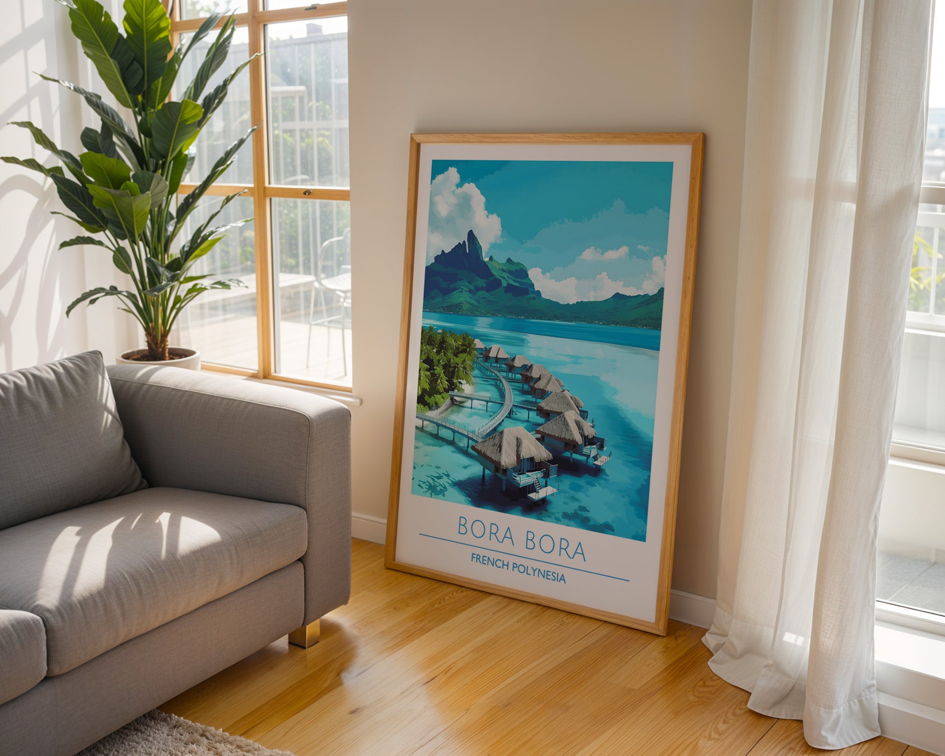 Bora Bora French Polynesia Poster - GroovyGrove