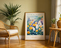 Boston Massachusetts Flower Market Poster - GroovyGrove