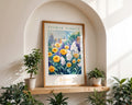 Boston Massachusetts Flower Market Poster - GroovyGrove