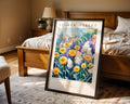 Boston Massachusetts Flower Market Poster - GroovyGrove