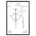 Bow Gun 1869 Patent Poster - GroovyGrove