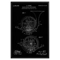 Brass Musical Instrument 1914 Patent Poster - GroovyGrove