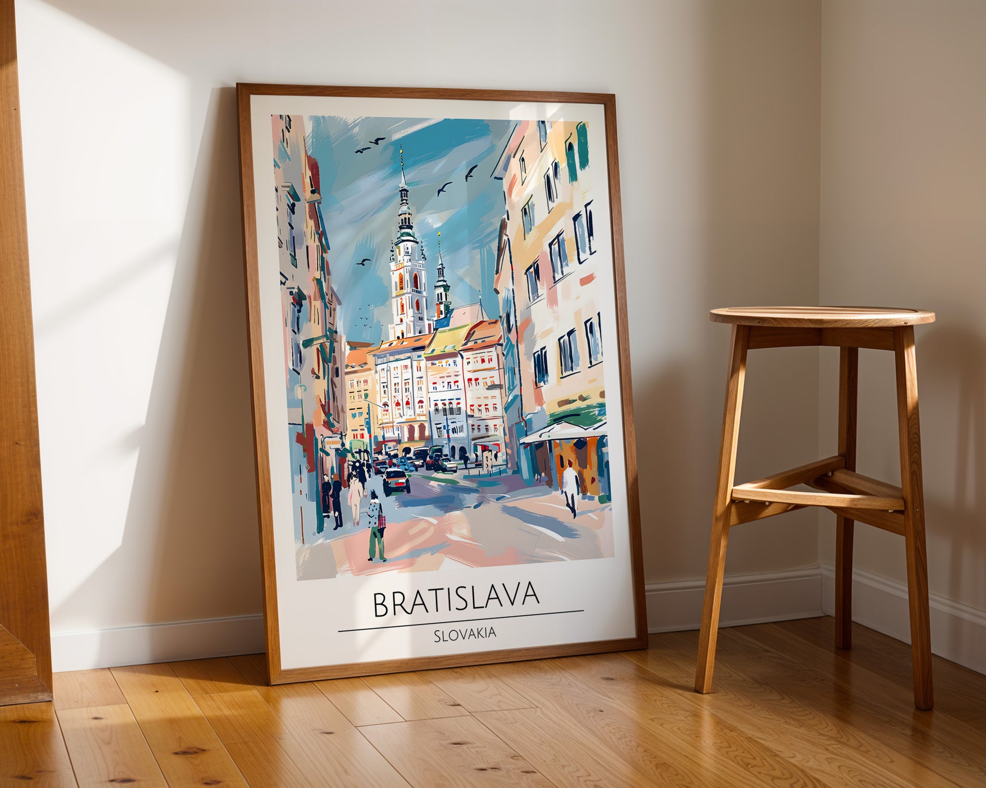 Bratislava Slovakia Travel Poster - GroovyGrove