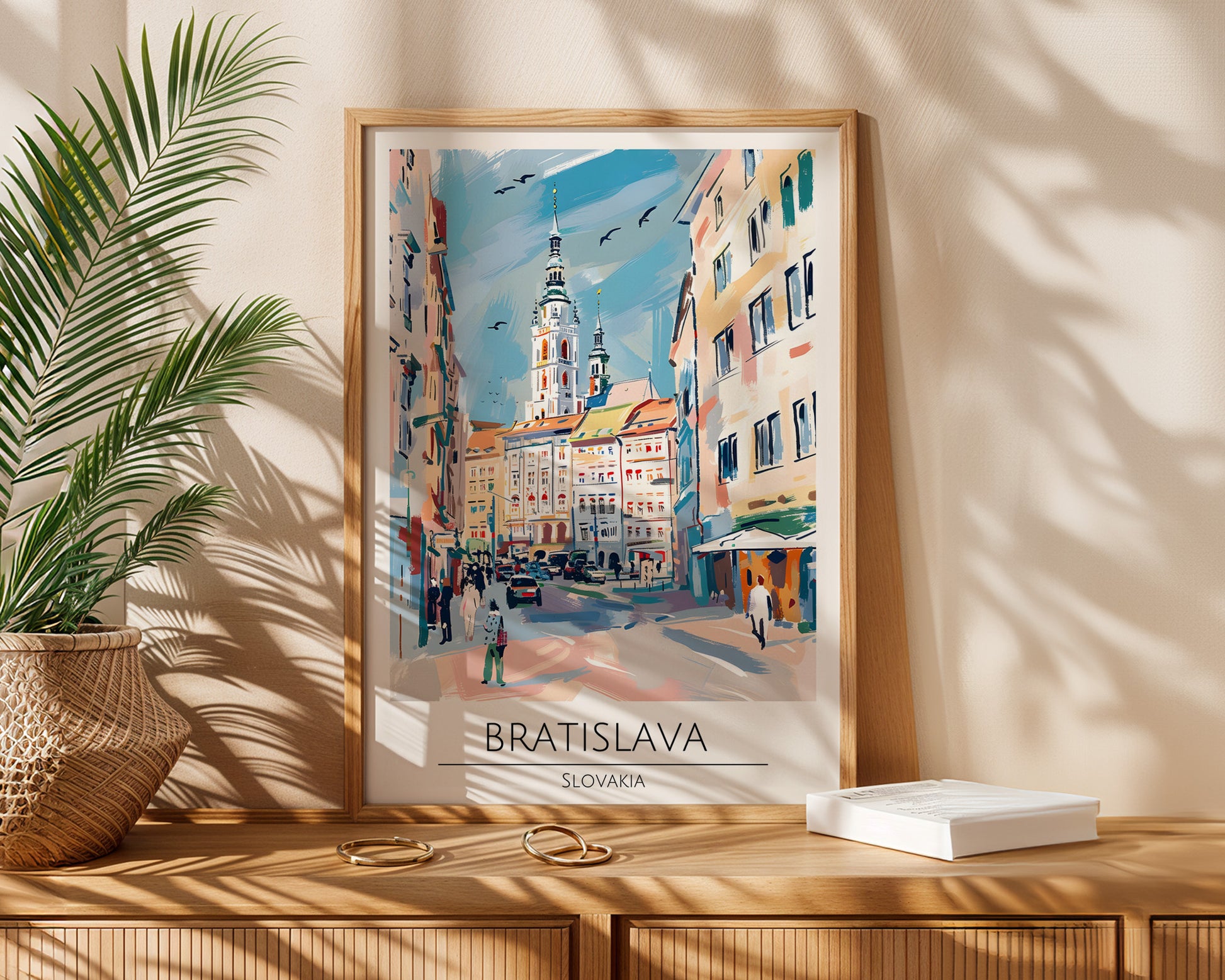 Bratislava Slovakia Travel Poster - GroovyGrove