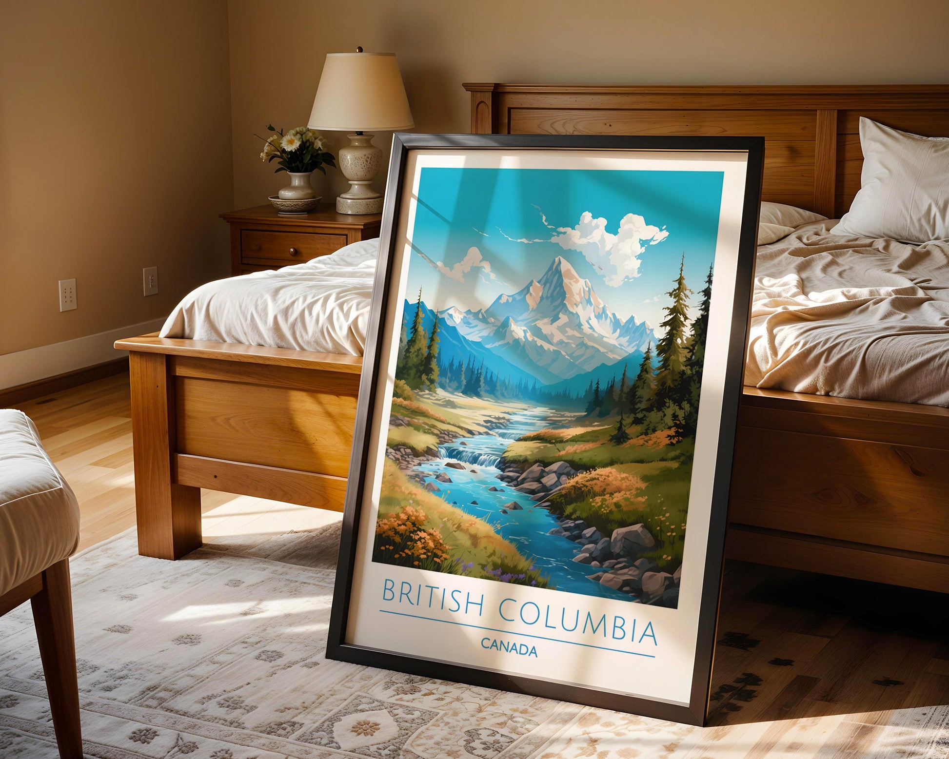 British Columbia Canada Poster - GroovyGrove