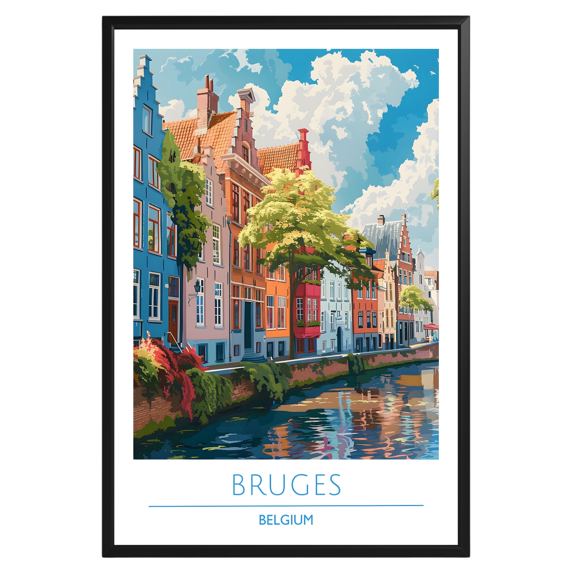 Bruges Belgium Poster - GroovyGrove