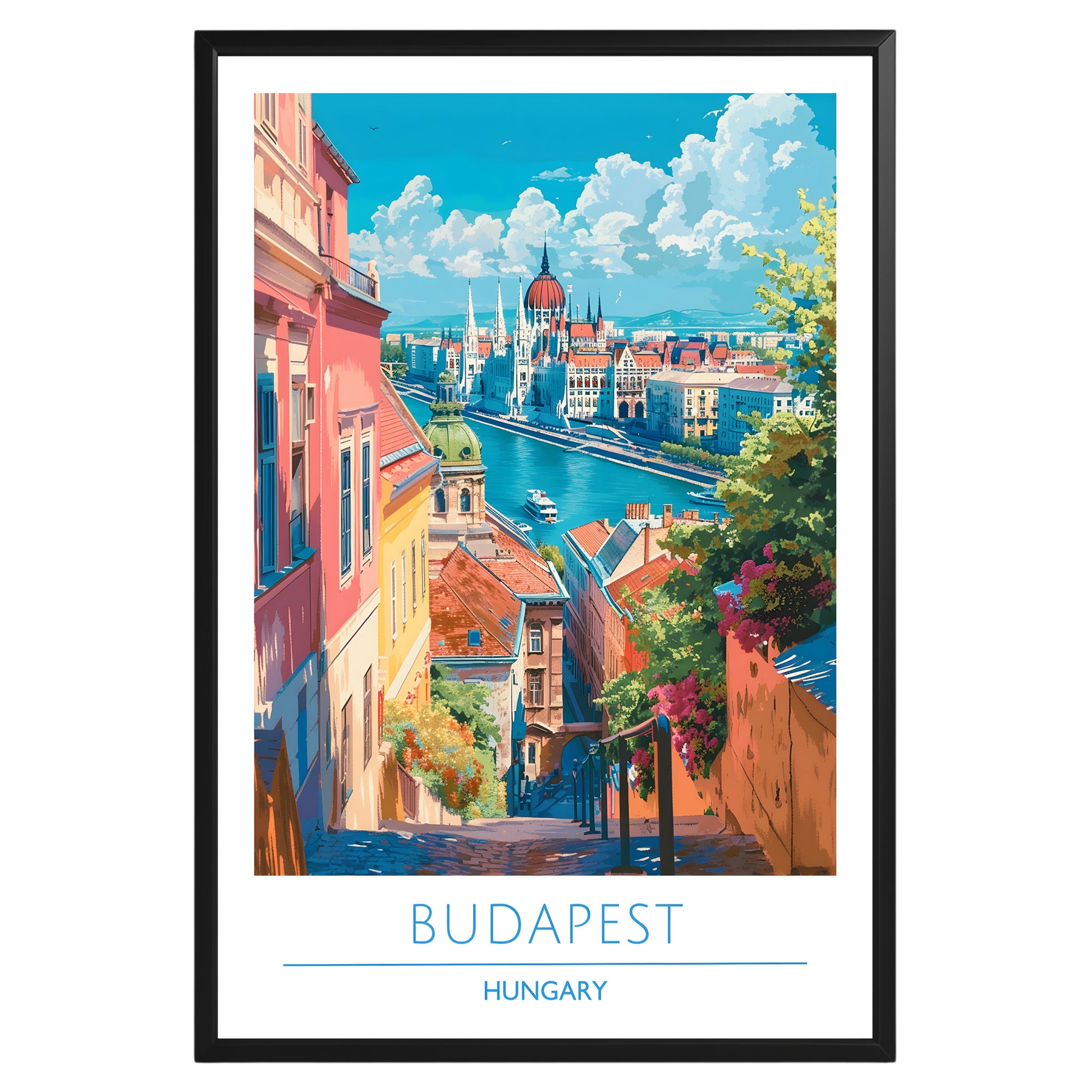 Budapest Hungary Poster - GroovyGrove