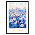 Budapest Hungary Flower Market Poster - GroovyGrove