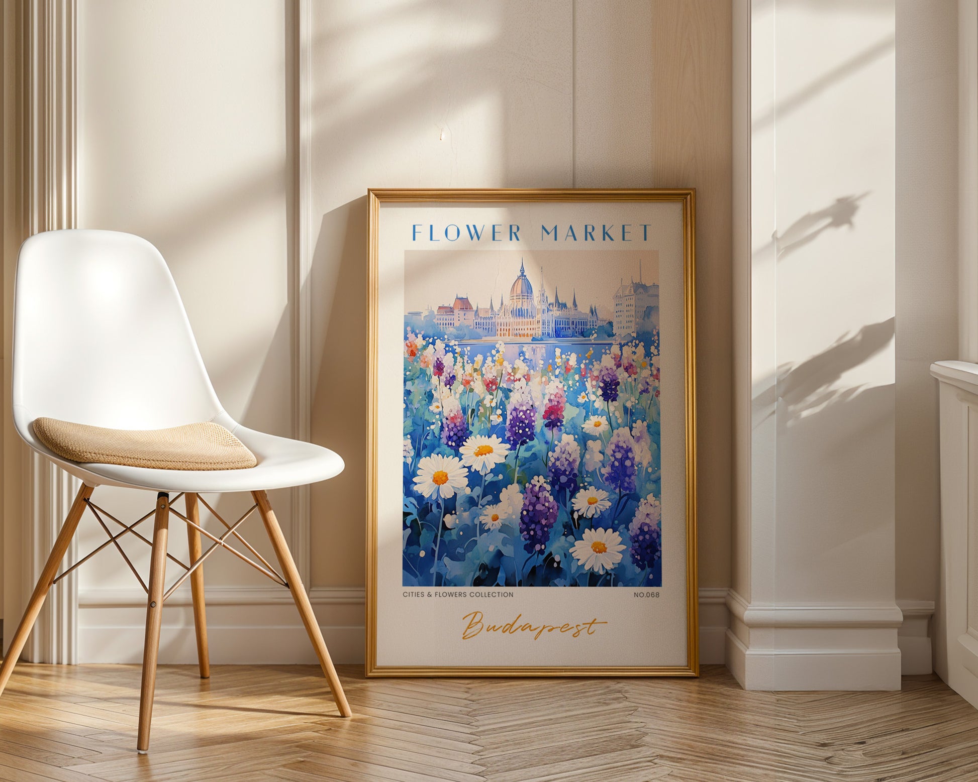 Budapest Hungary Flower Market Poster - GroovyGrove