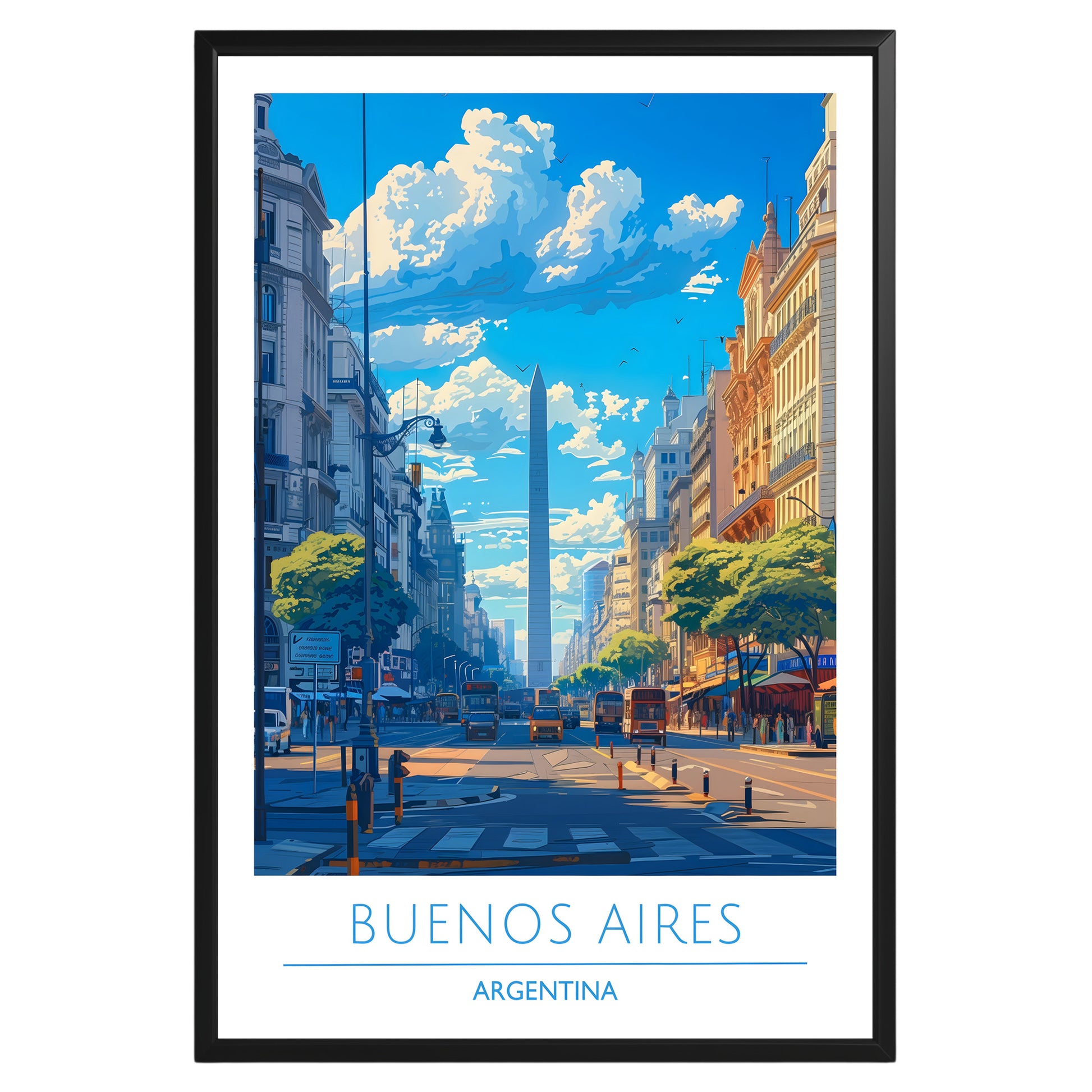 Buenos Aires Argentina Poster - GroovyGrove