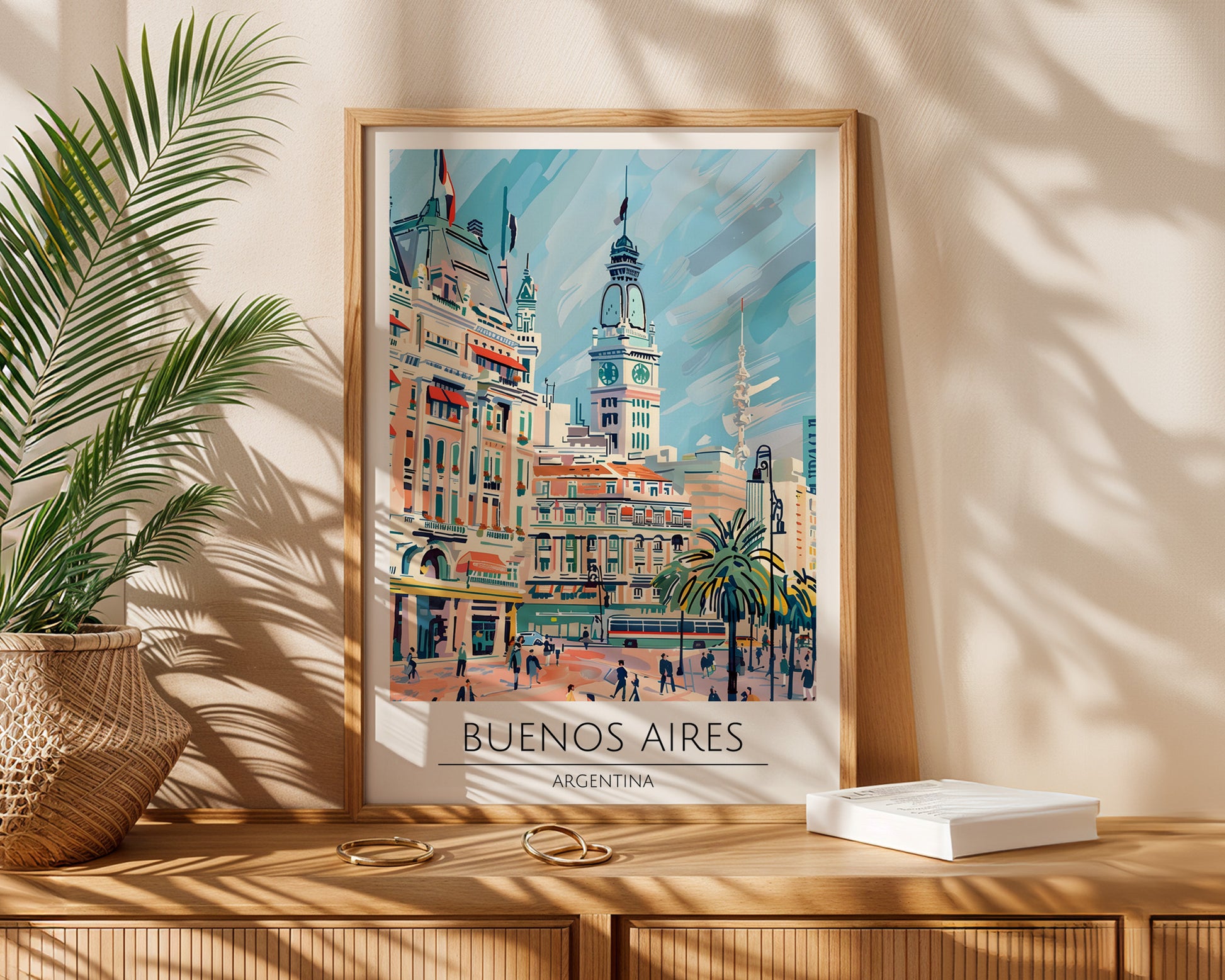 Buenos Aires Argentina Travel Poster - GroovyGrove