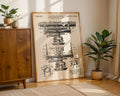 Builder's Level And Transit 1922 Patent Poster - GroovyGrove