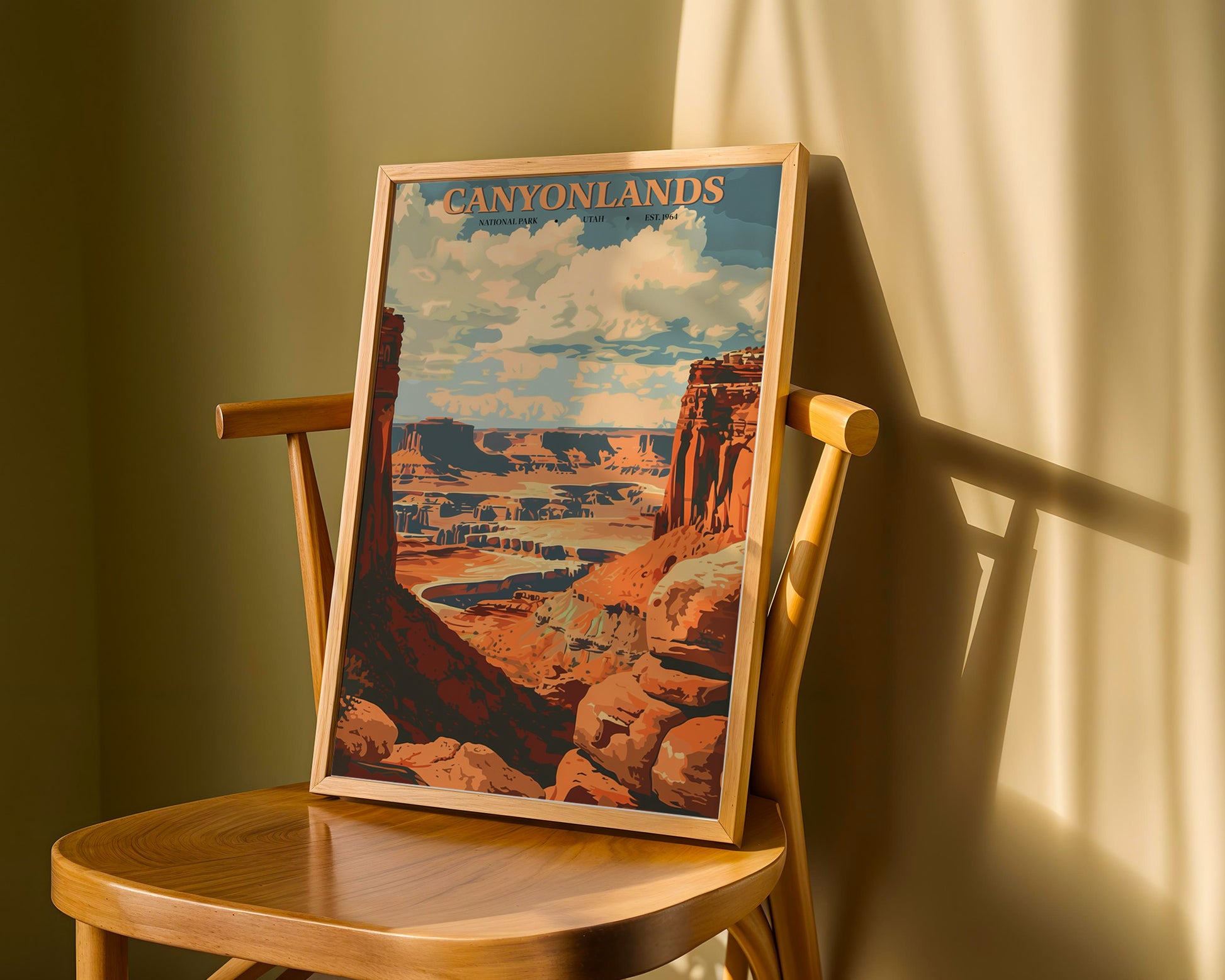 Canyonlands National Park Vintage Poster - GroovyGrove