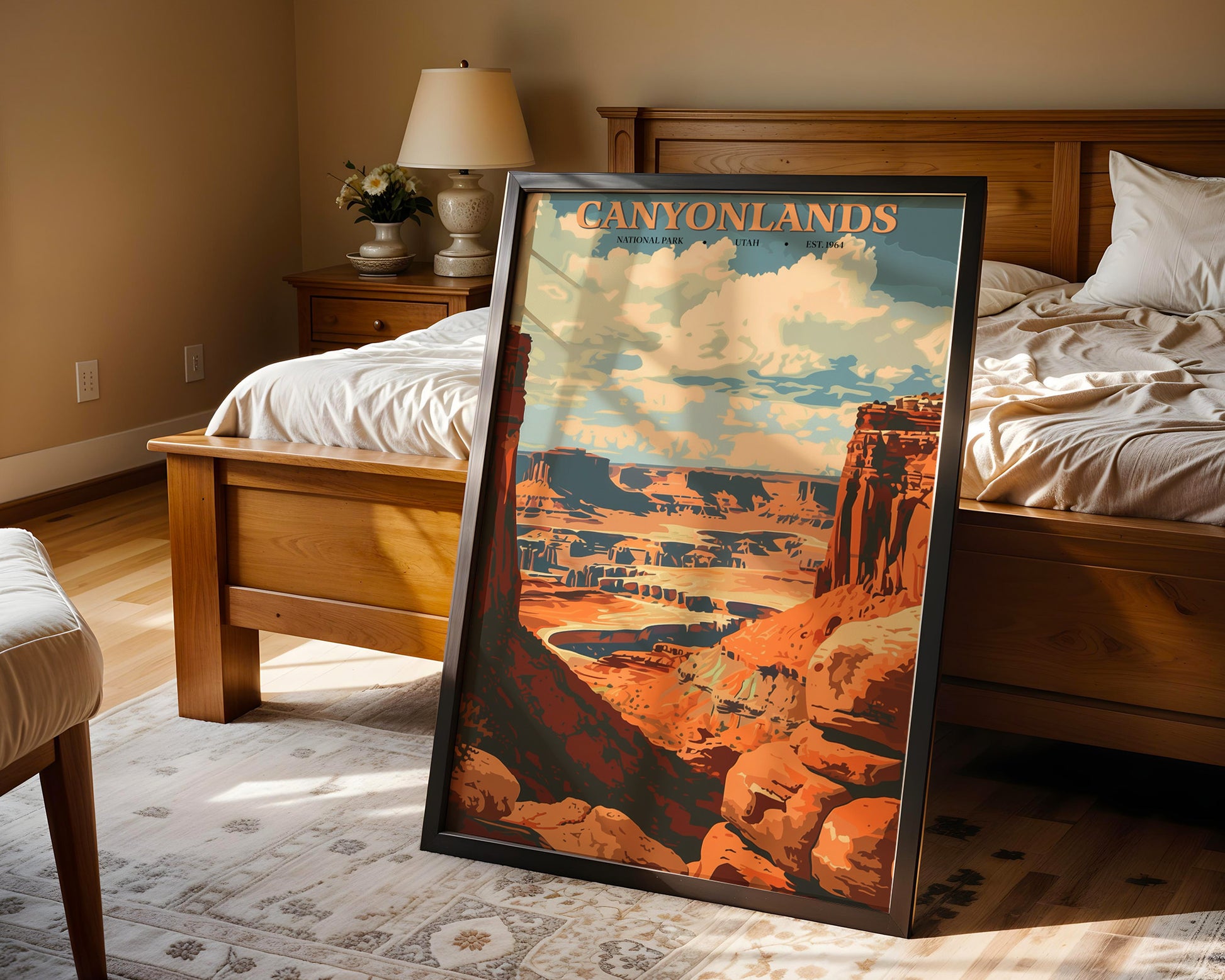 Canyonlands National Park Vintage Poster - GroovyGrove