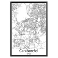 Carabanchel Spain City Map Poster - GroovyGrove