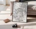 Carabanchel Spain City Map Poster - GroovyGrove