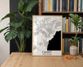 Cardiff United Kingdom City Map Poster - GroovyGrove