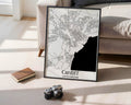 Cardiff United Kingdom City Map Poster - GroovyGrove