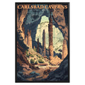 Carlsbad Caverns National Park Vintage Poster - GroovyGrove