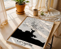 Cartagena Spain City Map Poster - GroovyGrove