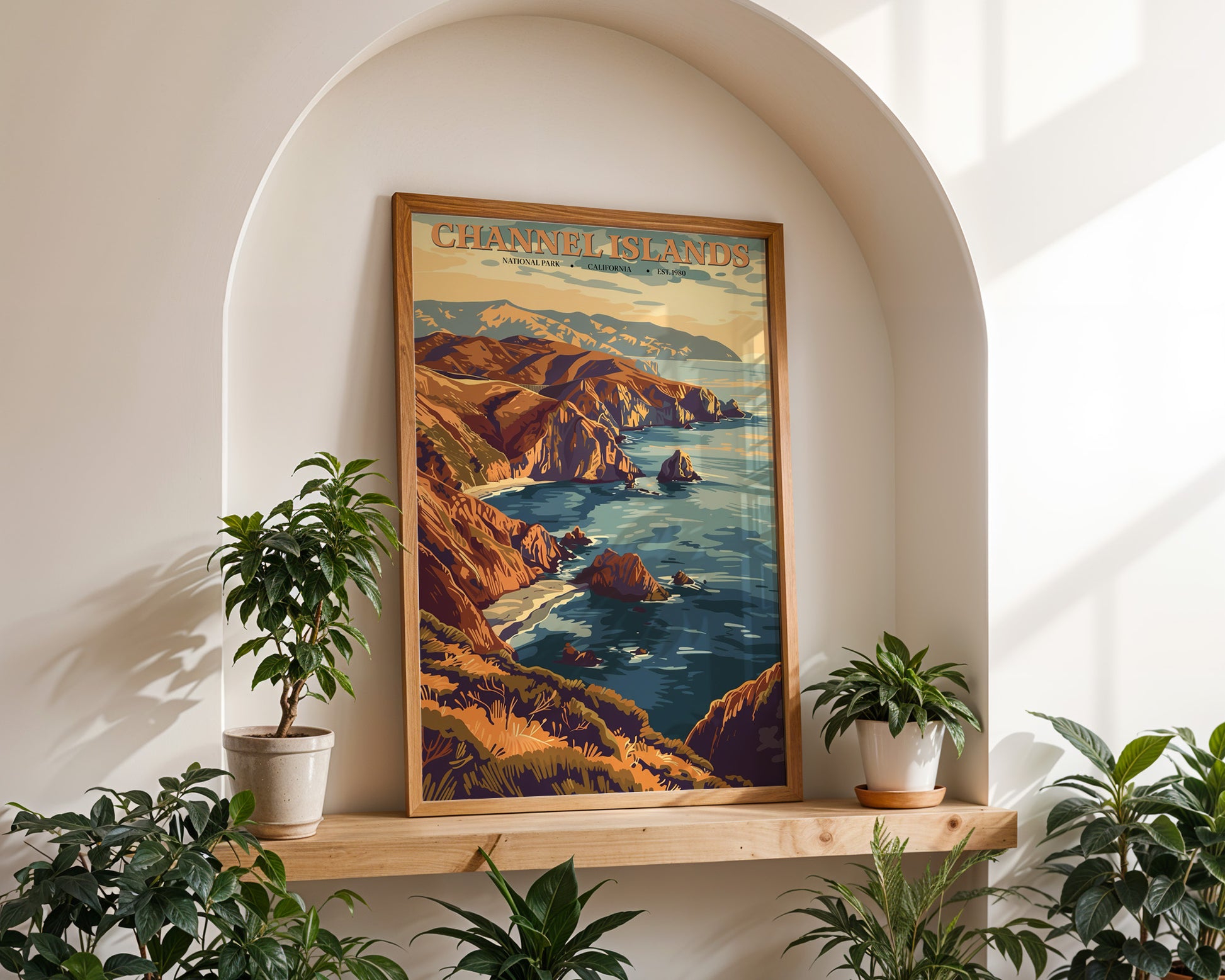 Channel Islands National Park Vintage Poster - GroovyGrove